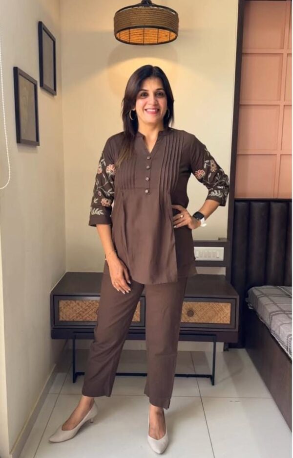 WOMES PARTY WEAR AND FORMAL ALL TIME SUITED KURTIS 3 PIECE SET FOR WOMENS (ROYAL)