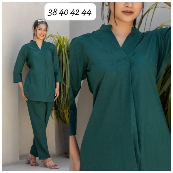WOMES PARTY WEAR AND FORMAL ALL TIME SUITED KURTIS 3 PIECE SET FOR WOMENS (ROYAL)