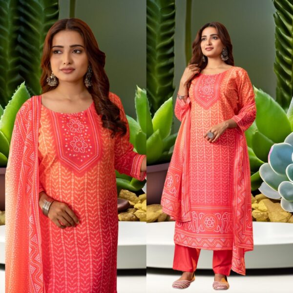 WOMES PARTY WEAR AND FORMAL ALL TIME SUITED KURTIS 3 PIECE SET FOR WOMENS (ROYAL)