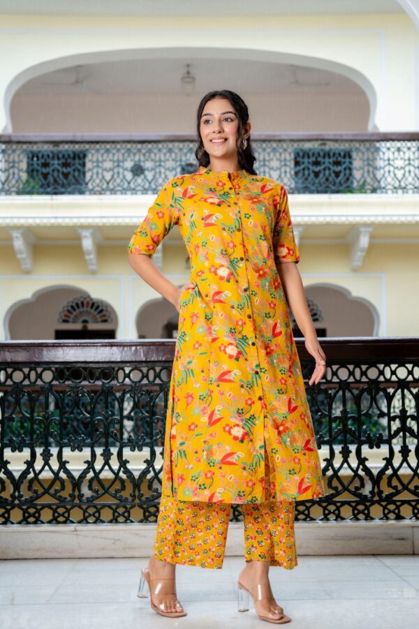 WOMES PARTY WEAR AND FORMAL ALL TIME SUITED KURTIS 3 PIECE SET FOR WOMENS (ROYAL)