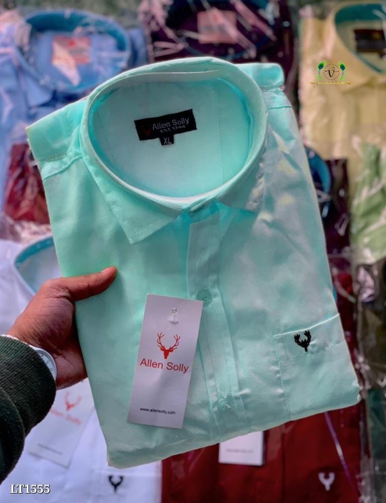 ALLEN SOLLY MENS PREMIUM SHIRTS SINGLE PIECE