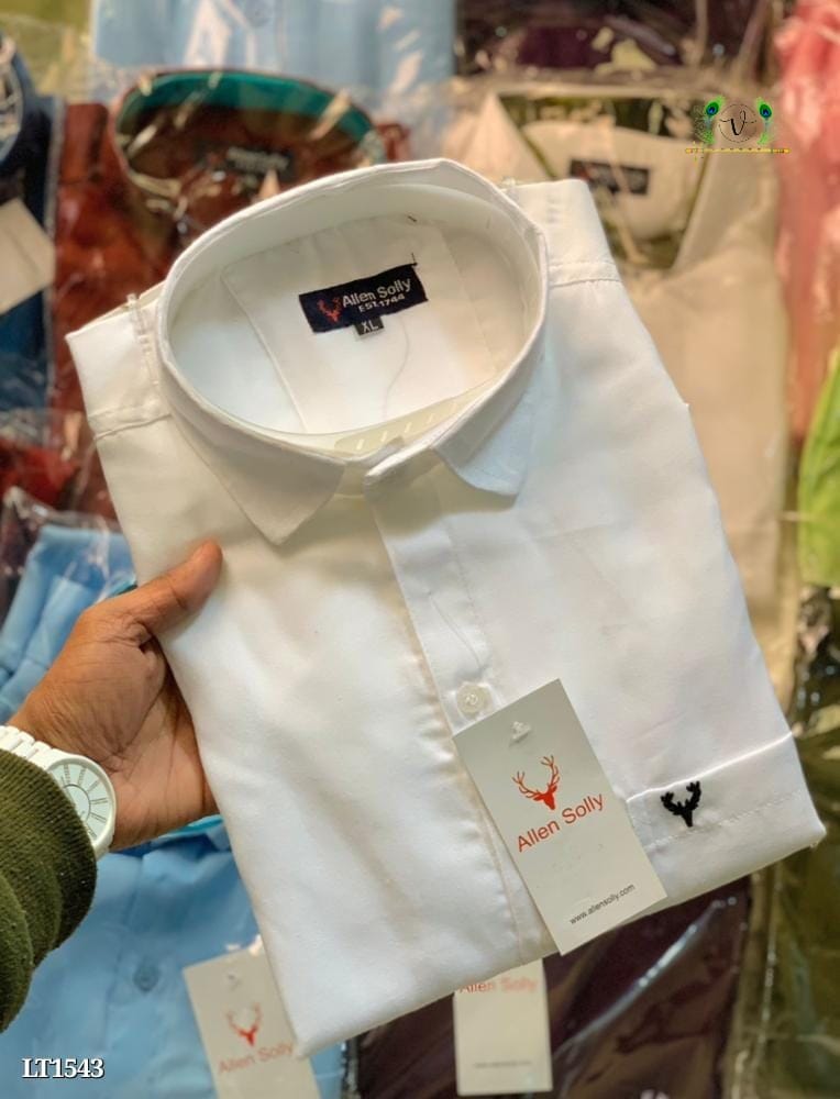 ALLEN SOLLY MENS PREMIUM SHIRTS SINGLE PIECE