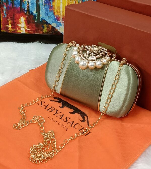 Quilted Shoulder Bag (Orange)