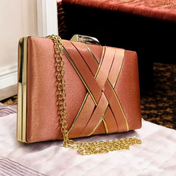 Small Flap Shoulder Bag (Dark Blue)