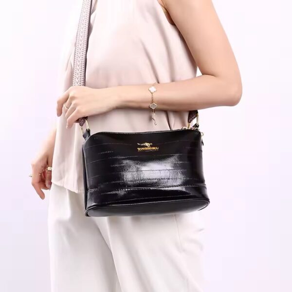 Shandidaishu Black Shoulder Bag