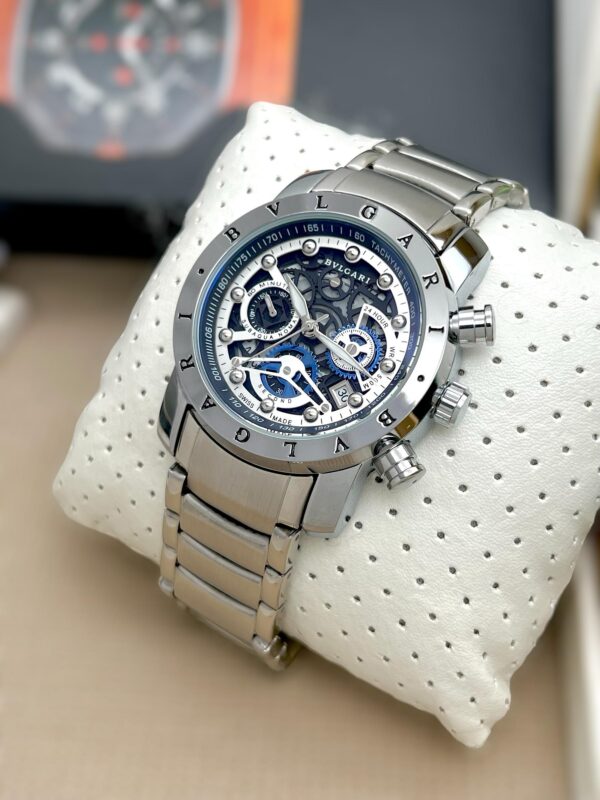 BVL GARI PREMIUM CHORONOGRAPH STYLISH MENS WATCH STAINLESS STEEL