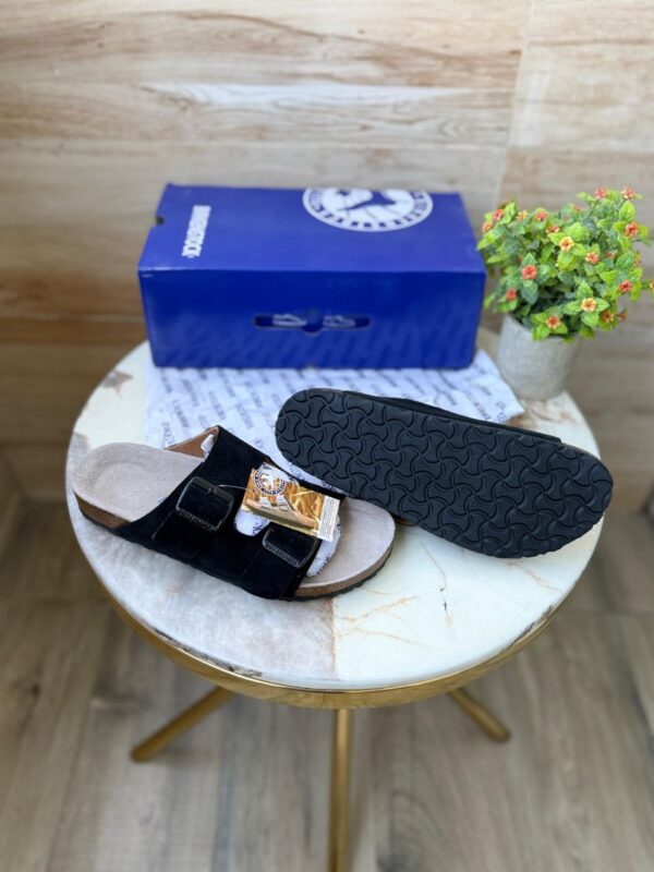 Birkenstock Arizona Suede Soft Footbed Sandals