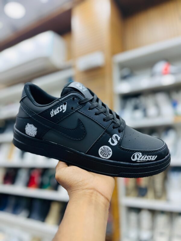 Stussy Nike Style Sneakers (All Black)