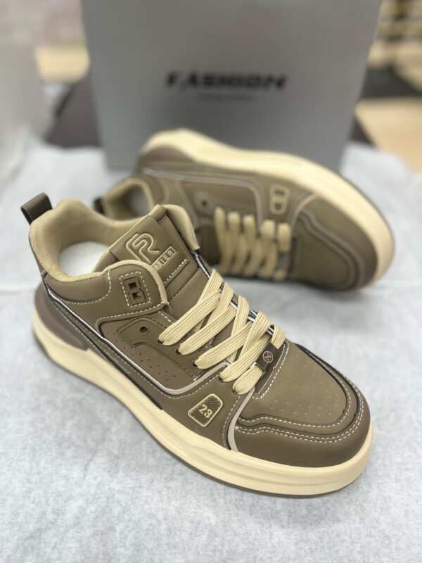Fashion Sneakers (Brown/Beige)